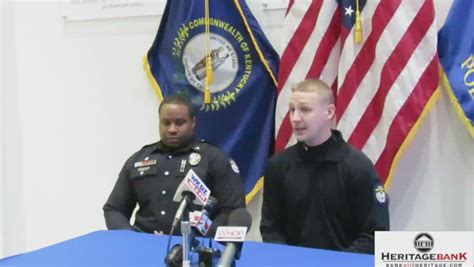 Video Hopkinsville Police Officer Talks With News Media About Shooting