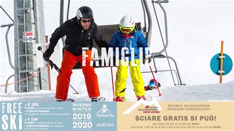 Sciare Gratis In Valchiavenna Si Può Youtube