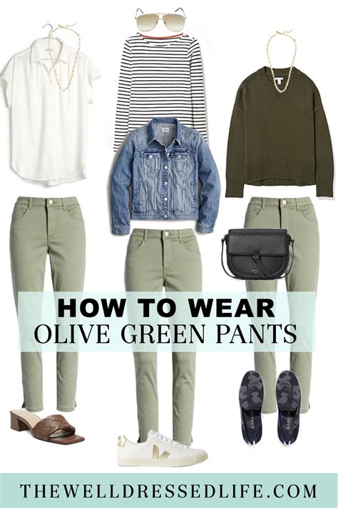 Olive Green Pants Outfit Olive Green Jeans Outfits With Green Pants