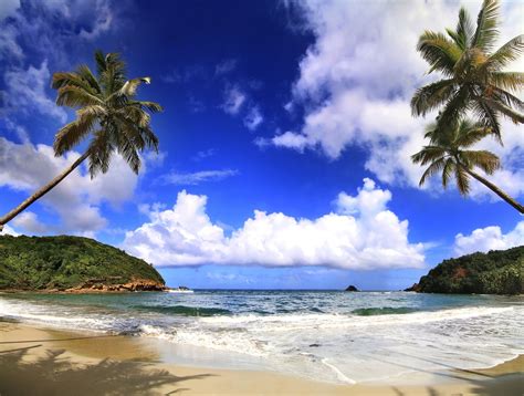 Beautifull Beach In Dominica Island Waterfall Resort Caribbean Islands Places To Travel