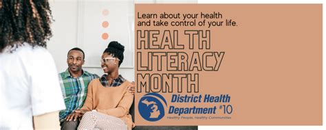 Healthy Literacy Month District Health Department 10