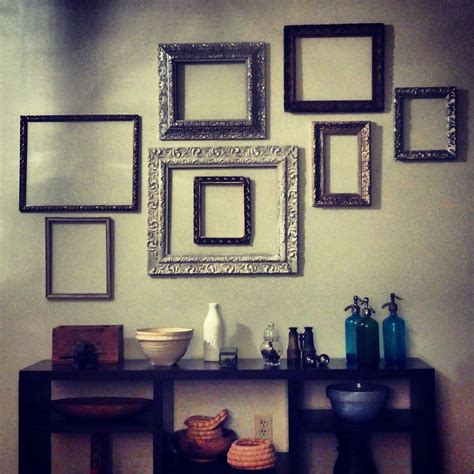 Creating Gallery Wall Frames with Vintage Picture Frames | Gallery wall frames, Frame, Frames on ...
