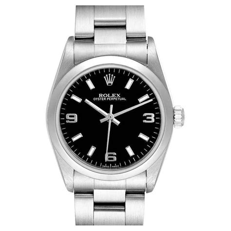 Rolex Air King Silver Dial Domed Bezel Steel Mens Watch 14000 For Sale