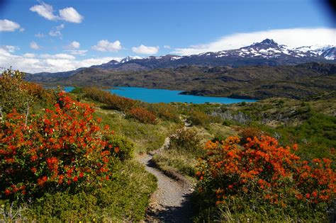 ‘w Trek Torres Del Paine National Park Patagonia Chile