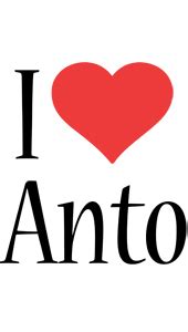 I love the worlds you build in your songs, i'm a song writer too, but not much of a singer. Anto Logo | Name Logo Generator - I Love, Love Heart ...