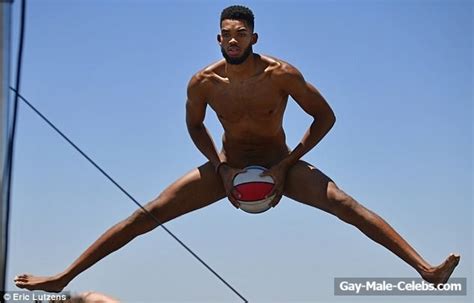 Karl Anthony Towns Posing Naked For Espn Gay Male Celebs Hot Sex Picture