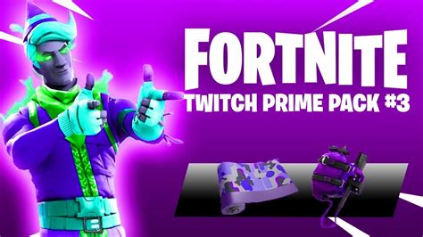 New Twitch Prime Pack 3 In Fortnite Free Skin Youtube