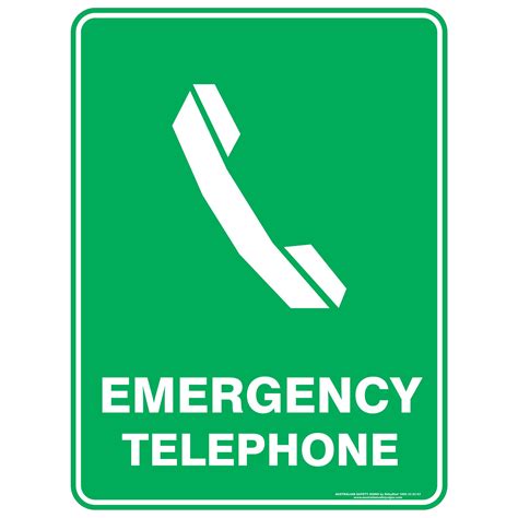 Emergency Telephone Buy Now Discount Safety Signs Australia