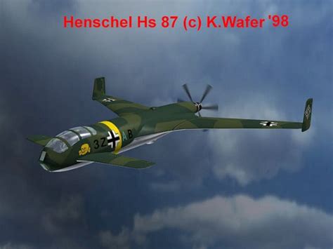Ww2 German Secret Weapons Episode 1 Henschel Hs P87 Wargames Romania