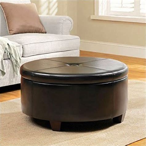 Seting System 33 Round Coffee Table Upholstered
