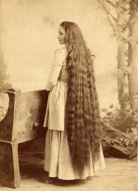 17 Interesting Vintage Portraits Of Long Hair Victorian Ladies