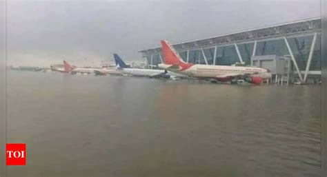 Fake Alert 2015 Photo Of Flooded Chennai Airport Viral As Recent One