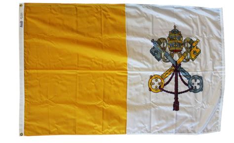 Buy Vatican Papal 4x6 Nylon Flag Flagline