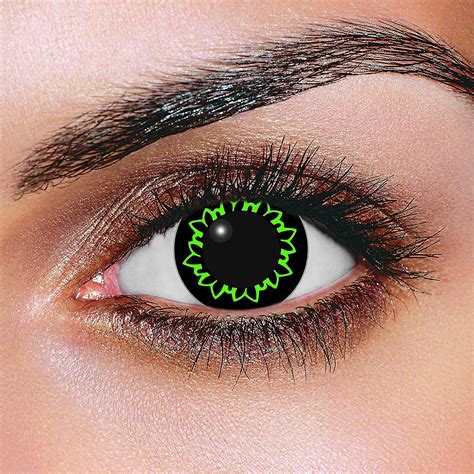 Big Eye Butterfly Green Contact Lenses Pair Fruugo Us