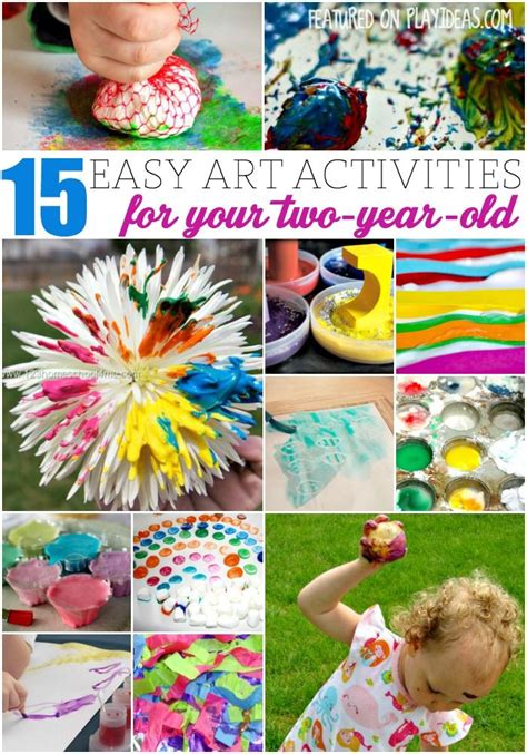 15 Easy Art Activities For 2 Year Olds Art Activities Toddler Crafts