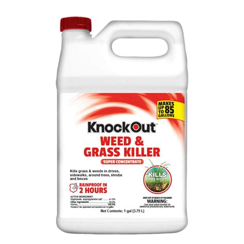 Knockout Weed And Grass Killer Mix Ratio - Glyphosate