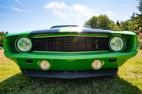 Street Feature Synergy Green All Custom 1969 Camaro Street Machine