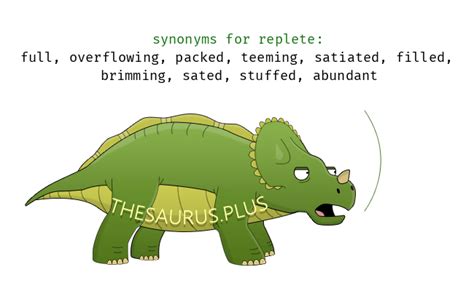 Replete Synonyms And Replete Antonyms Similar And Opposite Words For