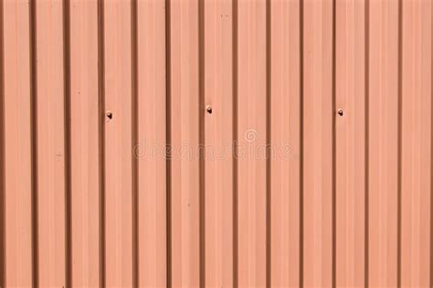 Metal Siding With Vertical Lines Stock Photo Image Of Siding Bolt