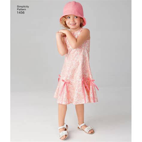 Simplicity Pattern 1456 Childs And Girls Dress With