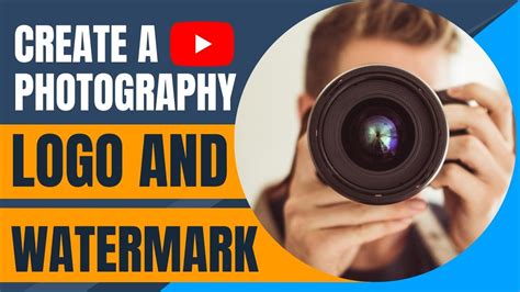 How To Make A Photography Logo And Watermark Video Creative Pad Media
