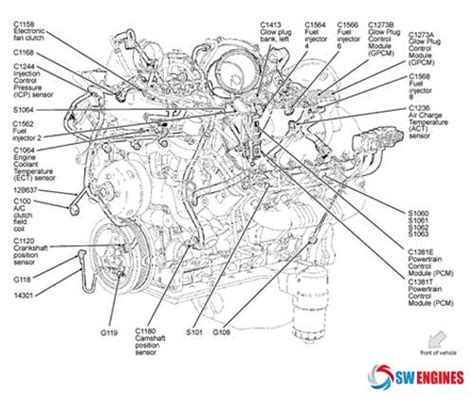 Ford 60 Powerstroke Engine Diagram