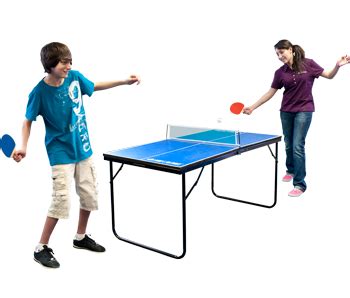 Complete Folding Mini Table Tennis Includes Paddles And Balls Park And Sun Sports