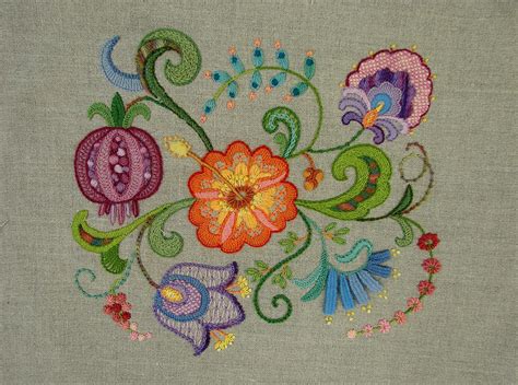 Jacobean Crewel Embroidery Kits Embroidery Designs