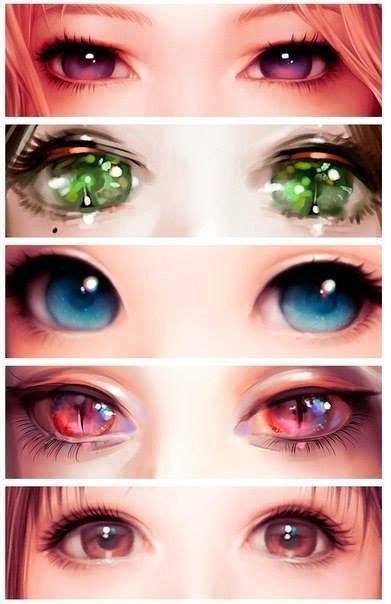How To Draw Semi Realistic Anime Eyes If You Want Me To Make A Tutorial