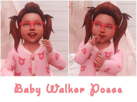 Baby Walker Poses At Katverse Sims 4 Updates