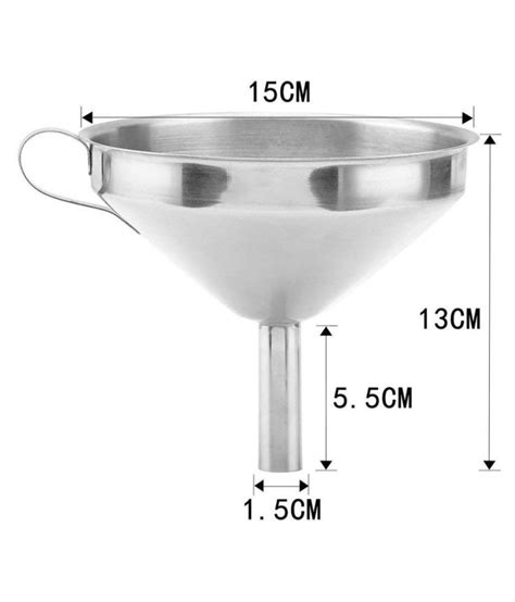 Regular steel is an alloy that is made of both iron and carbon. Stainless Steel Large Funnel with Detachable Strainer ...