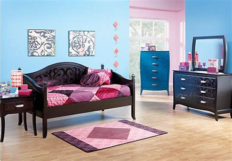 These are filled with all that a family needs. Belle Noir Twin Merlot 5Pc Daybed Bedroom | Girls bedroom ...