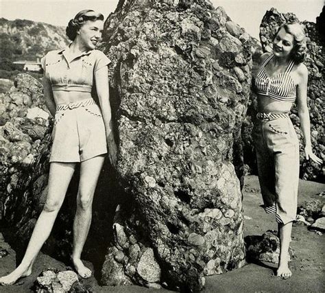 Summer Fashion In The Forties Vintage Street Fashion Forties Fashion