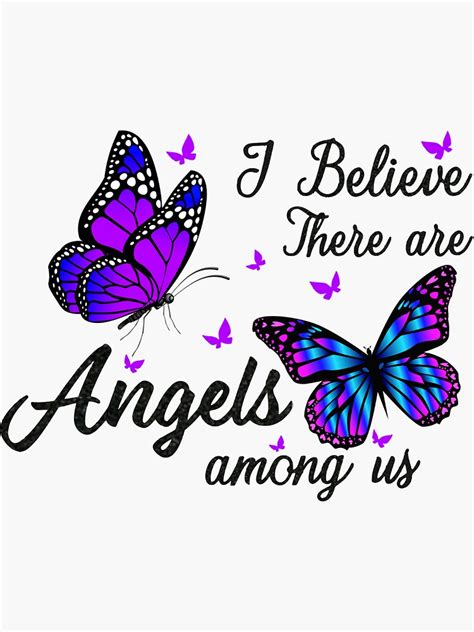 Angels Among Us Sticker For Sale By Ye Art Redbubble