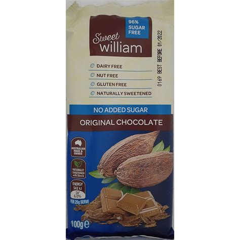 Sweet William Original Chocolate G European Grocery Store