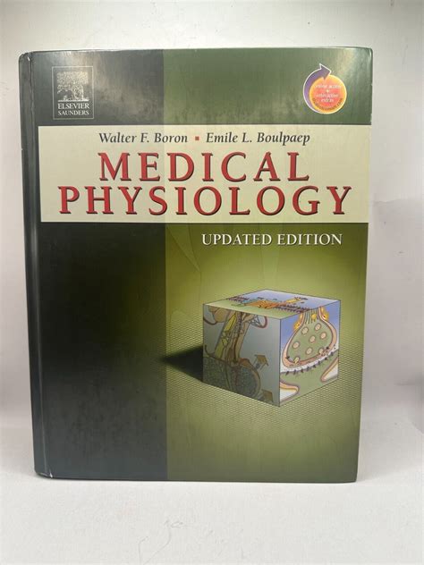 Medical Physiology By Emile L Boulpaep And Walter F Boron 2004