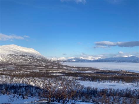Mount Nuolja And Torneträsk Abisko