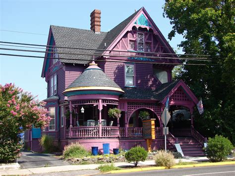Purple Victorian House Victorian Homes Victorian Style Homes Exterior Paint Colors For House
