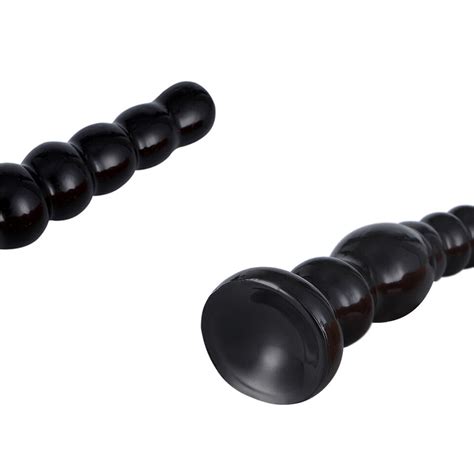 Soft Bendable Squeezable Long Anal Beads Butt Plug Dildo G Spot Adult