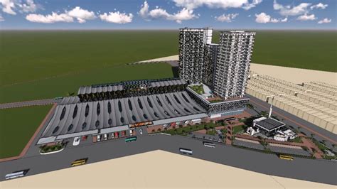 Panorama 'aerial view', daerah gombak: KOTA BHARU INTEGRATED TRANSPORT TERMINAL (KBITT) - YouTube
