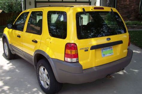 Sell Used 2001 Ford Escape Xlt 4x4 In El Dorado Kansas United States