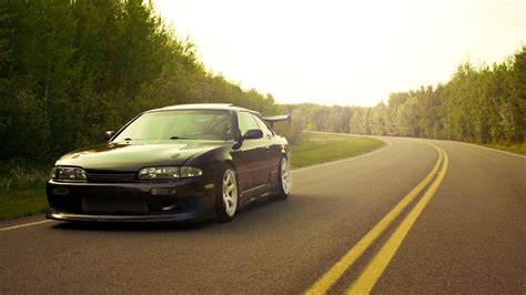 Black Jdm Car On Road Hd Jdm Wallpapers Hd Wallpapers Id 41933