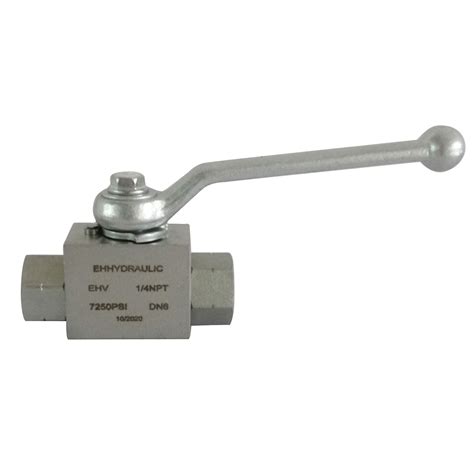 Hydraulic Ball Valve 14 Npt 7250 Psi 2way Toolots