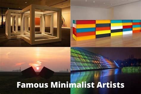 10 Most Famous Minimalist Artists Artst