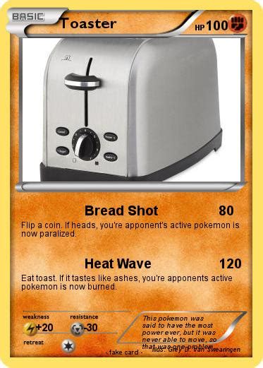 Pokémon Toaster 76 76 Bread Shot My Pokemon Card