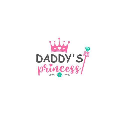 Daddys Princess Baby Girl Free Svg File Svg Heart