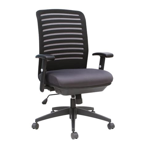 Tygerclaw Executive High Back Fabric Office Chair The Home Depot Canada