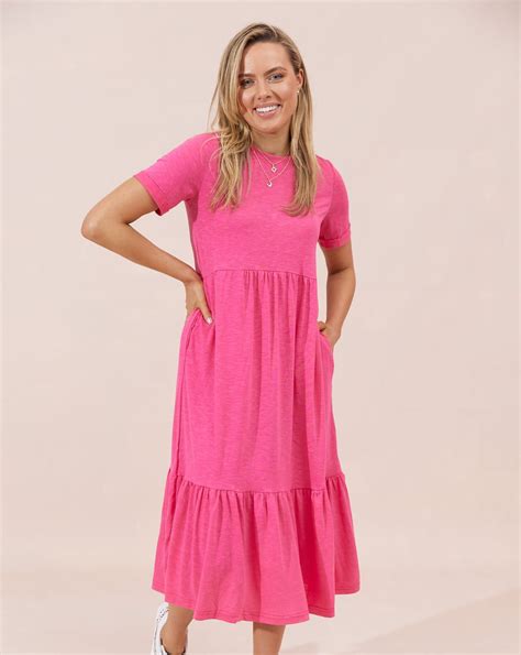 Sienna Dress Pink Hilda May