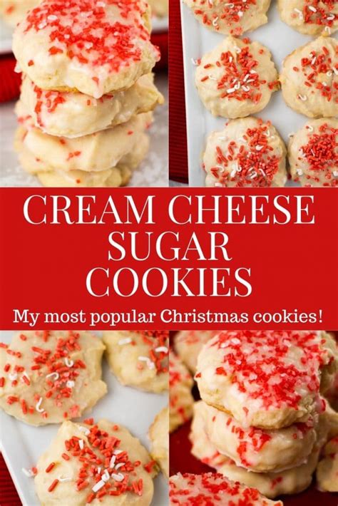 Best Cream Cheese Christmas Cookies Christmas Sugar Cookies With