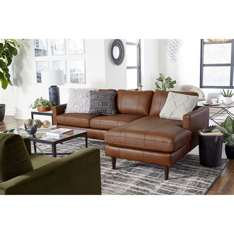 Best Home Furnishings Trafton Contemporary Chaise Sofa With Raf Chaise